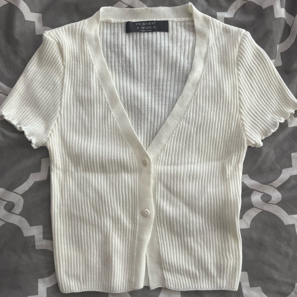 primark cropped short sleeve sweater-shirt